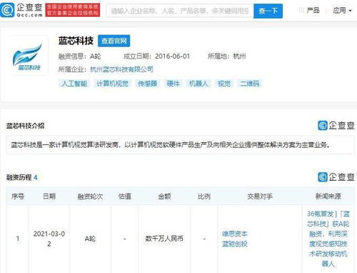 藍芯科技完成A輪融資，深化計算機視覺算法與軟硬件整合布局